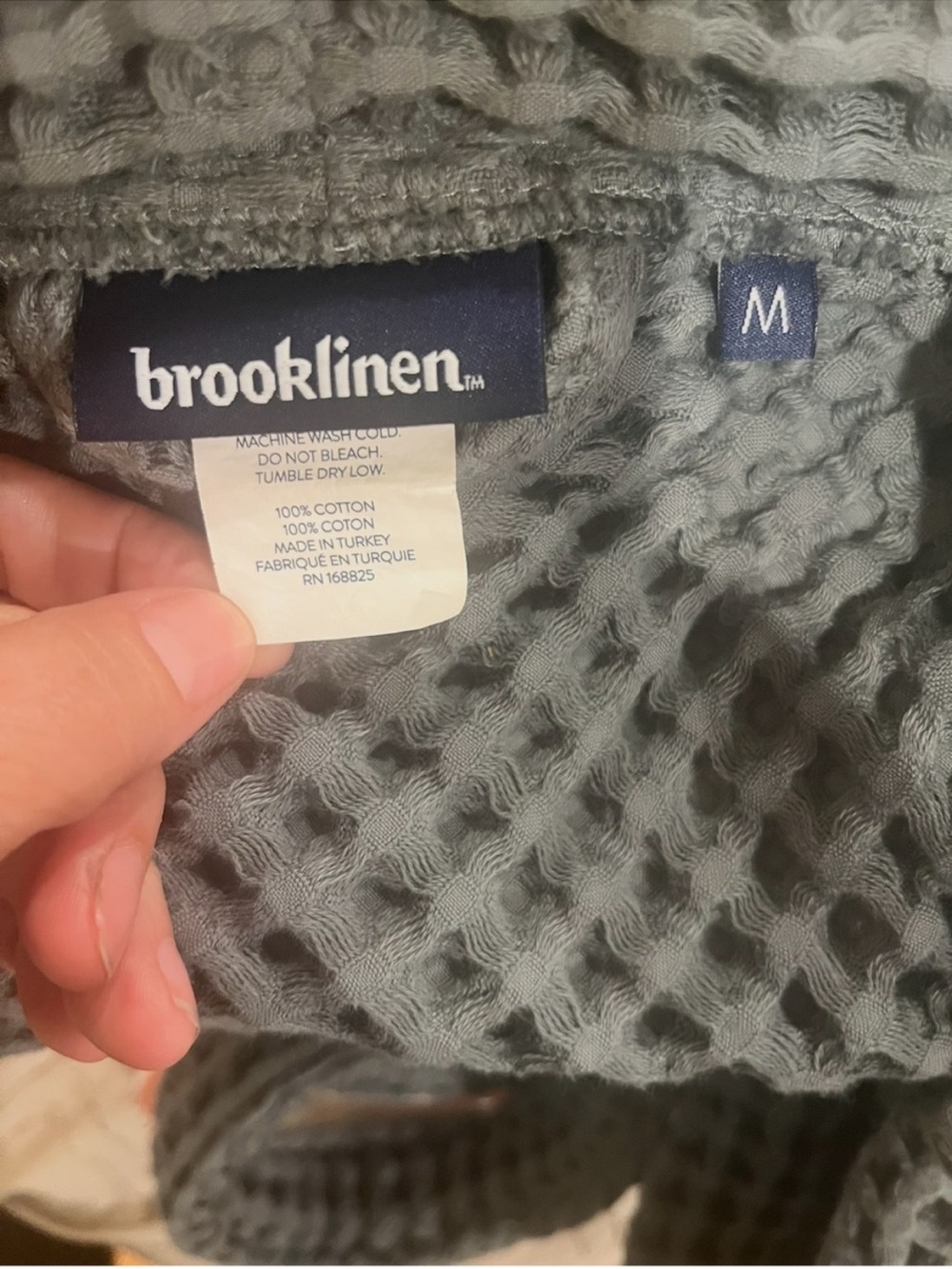 Brooklinen Waffle Knit Robe - Picture 6 of 6
